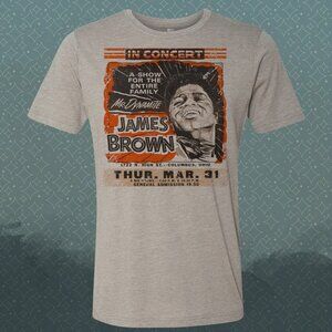 James Brown Mr Dynamite Godfather of Soul Live Vintage Style Tribute shirt